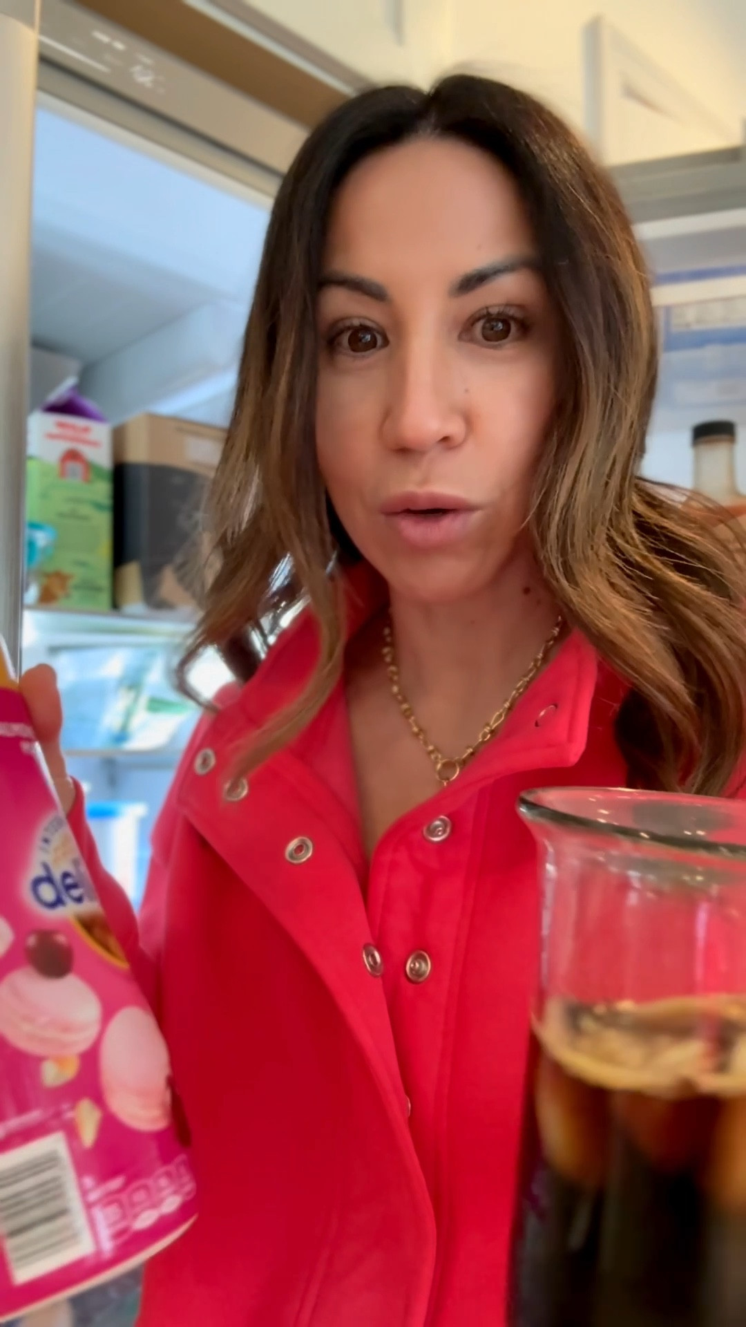 My absolute favorite iced coffee, cold brew on top. Flavor straight black. Star charm code LUCKY

#LTKmorningroutine #LTKmomlife #LTKdayinmylife