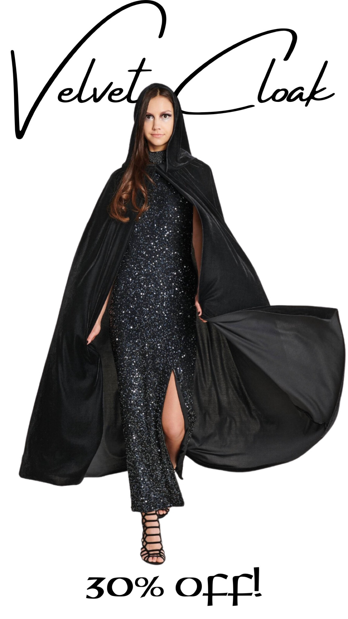This is the cloak/cape I wore in my Halloween porch reveal video (in my last LTK post if you want to check it out)
🖤
All costumes are 30% off until October 7th!

Halloween costumes sale, Black cape, Black cloak, Women’s Halloween costumes, Men’s Halloween costumes, Kids Halloween costumes,
Costumes sale

#LTKHalloween #LTKfindsunder50 #LTKsalealert