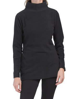 Recycled Polar Fleece Turtleneck Tunic | TJ Maxx