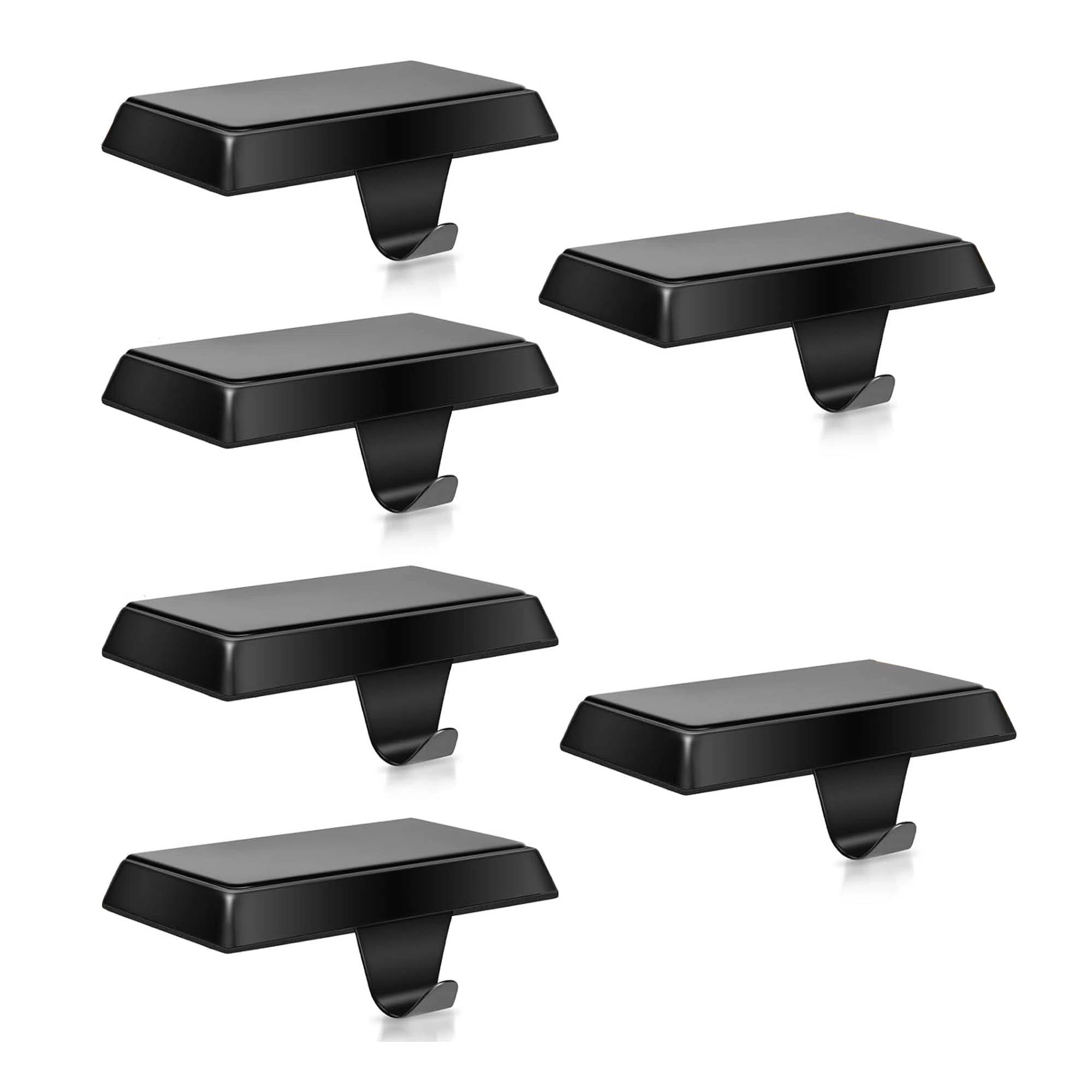 Christmas Stocking Holders 6 Pack Metal Heavy Duty Hooks For Mantle, Fireplace, Counter & Table H... | Wayfair North America