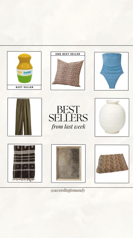 Best sellers from last week!

home decor, etsy finds, h&m, h&m fashion, target finds, target fashion finds, target home, amazon finds, amazon kids, summer kids, amazon summer finds, fashion trends 2024 summer fashion trends 2024, swimsuits, vase, etsy throw blankets, etsy art, etsy quilt, amazon pillow, trending finds

#LTKHome #LTKStyleTip