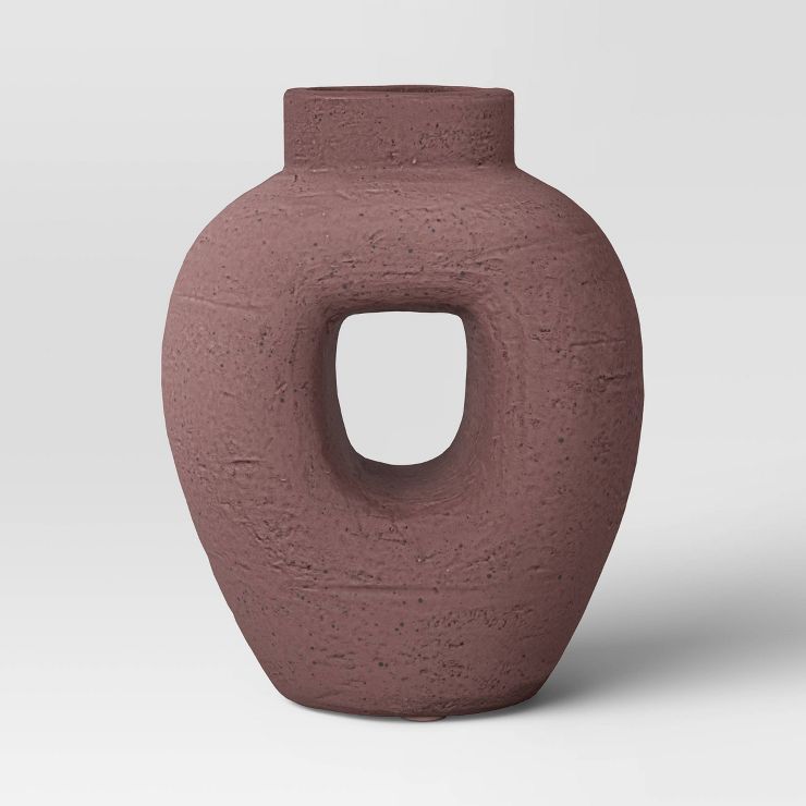 Modern Ring Ceramic Camilla Vase - Threshold™ | Target