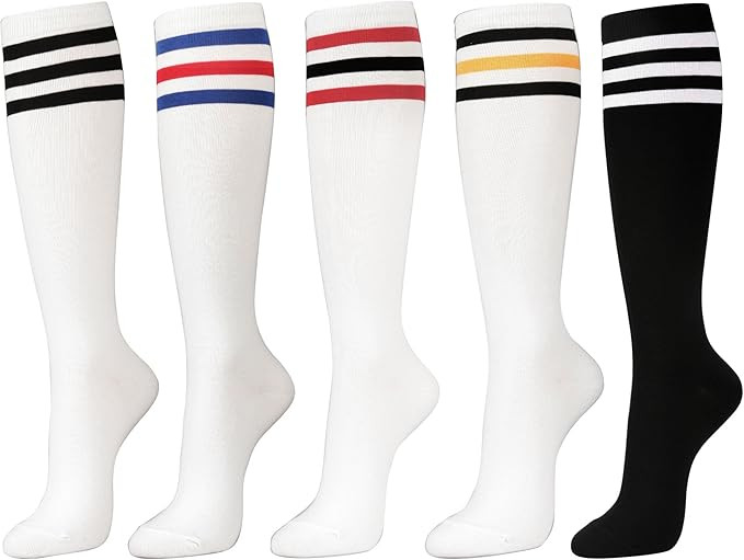 STYLEGAGA Women's Casual Knee High Socks | Amazon (US)