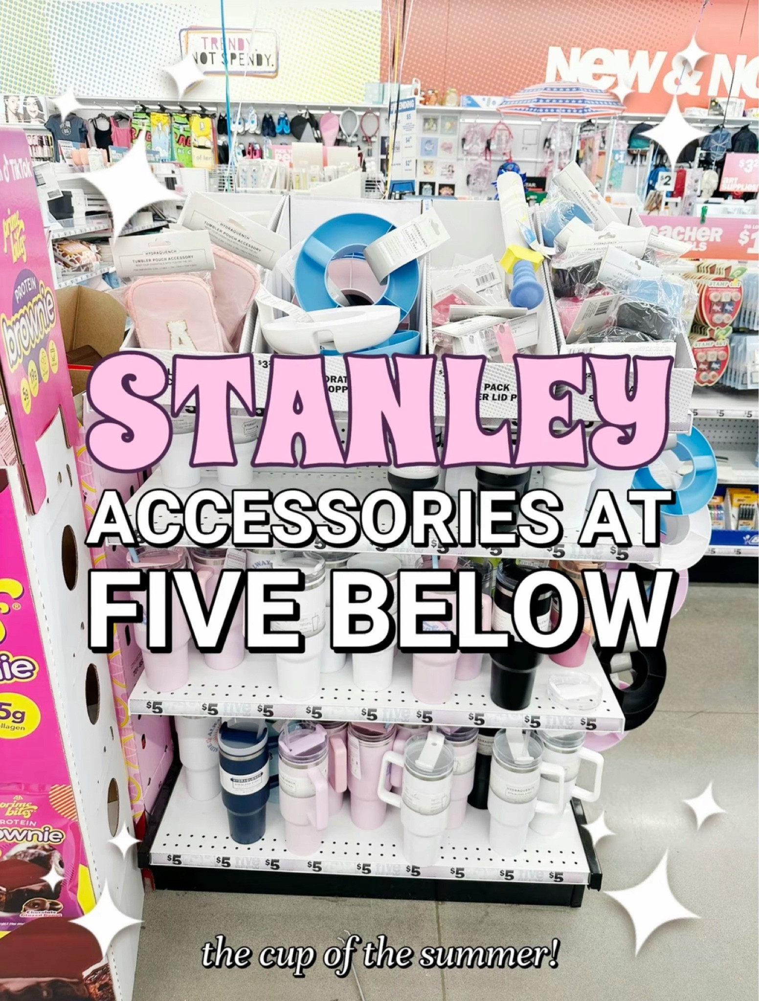Stanley Cup Accessories at Five Below, Large Stainless Steel Tumbler, Cute Preppy Decor, Back to School Essentials

#LTKKids #LTKHome #LTKBacktoSchool
