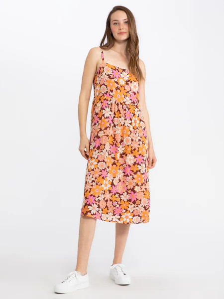 Day In The Park Midi Dress Outdoor Floral | Sanctuary Clothing