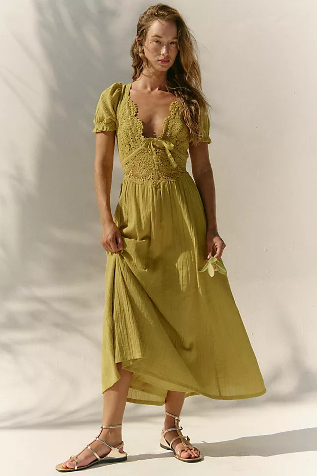 All You Need Is Lace Midi | Free People (Global - UK&FR Excluded)