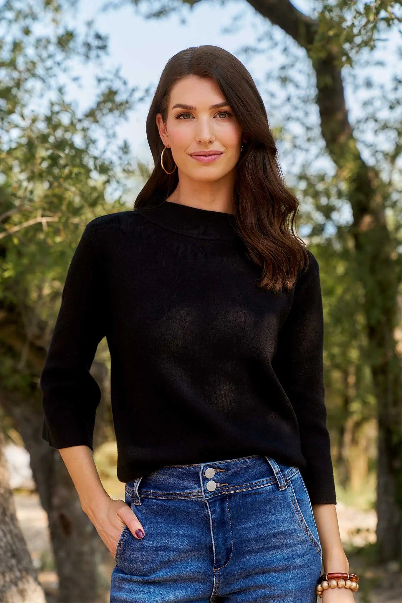 Jackie Sweater- Black | Avara