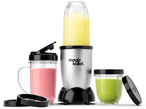 Magic Bullet Blender, Small, Silver, 11 Piece Set | Amazon (US)