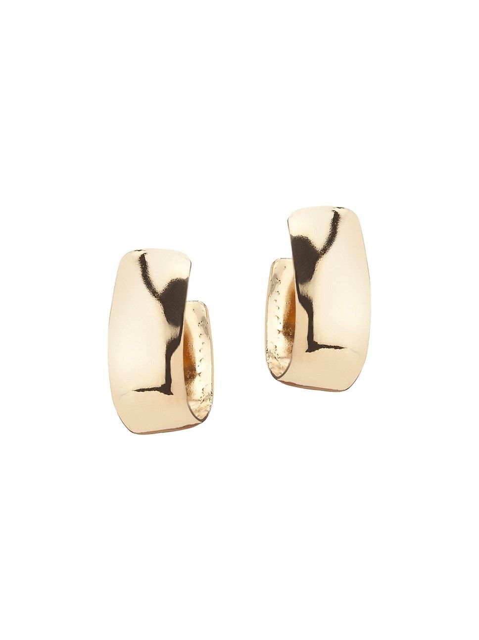 Bolden 10K-Gold-Plated Small Hoop Earrings | Saks Fifth Avenue