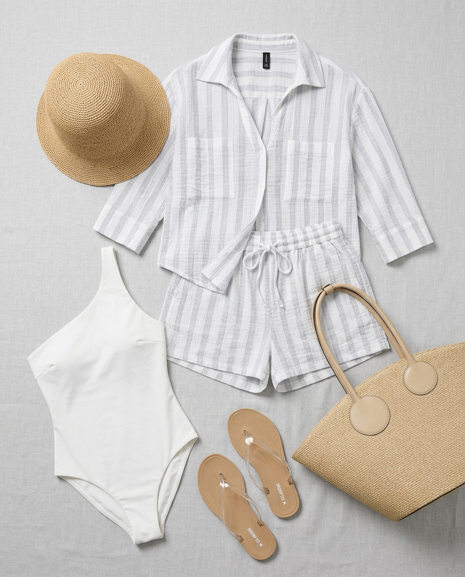Beach vacation outfits, perfect for the pool.  Mom and 40+ friendly

#LTKmomlife #LTKOver40 #LTKSwim