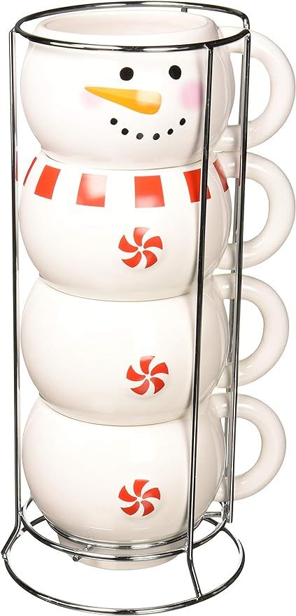 DEI Ceramic Mug, 7.0 x 6.5 x 13.25, White | Amazon (US)
