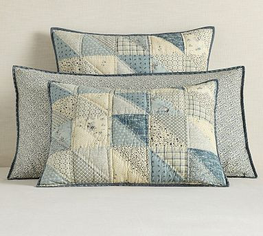 Ellis Reversible Quilted Sham | Pottery Barn (US)