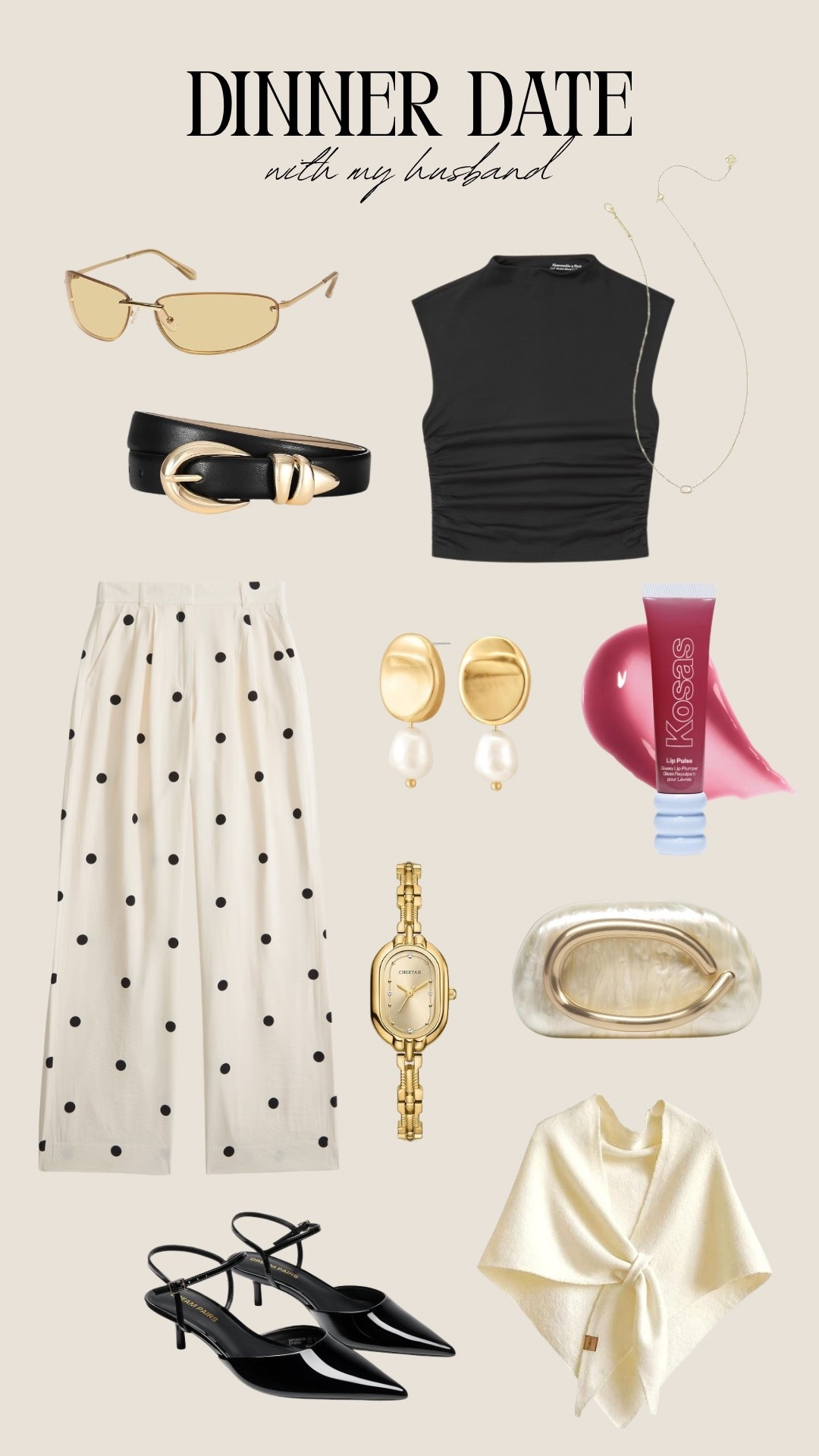 Dinner date outfit 

#LTKootd