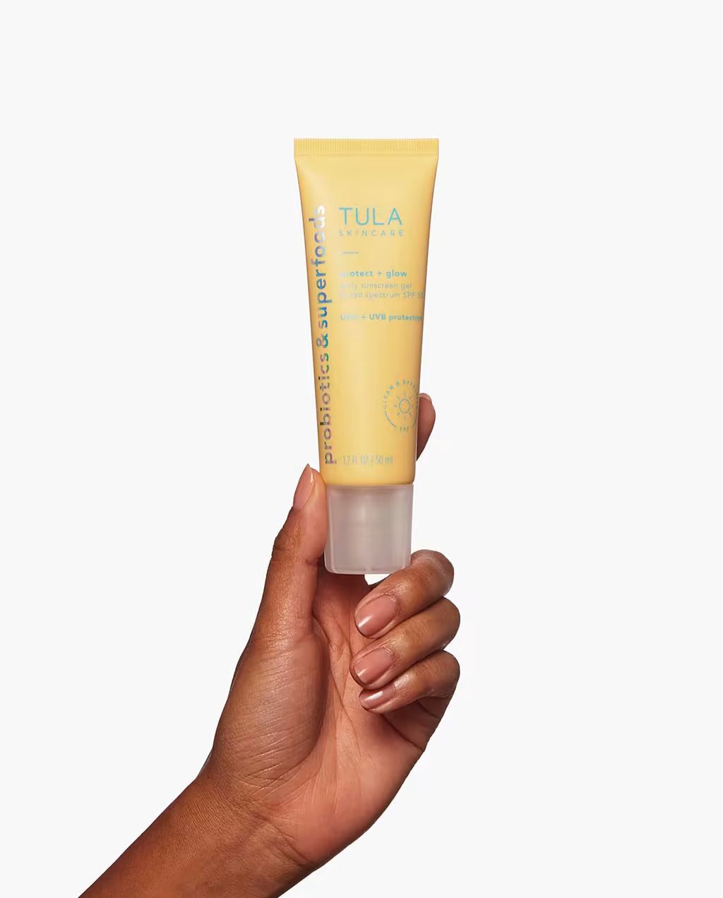 daily sunscreen gel broad spectrum SPF 30 | Tula Skincare