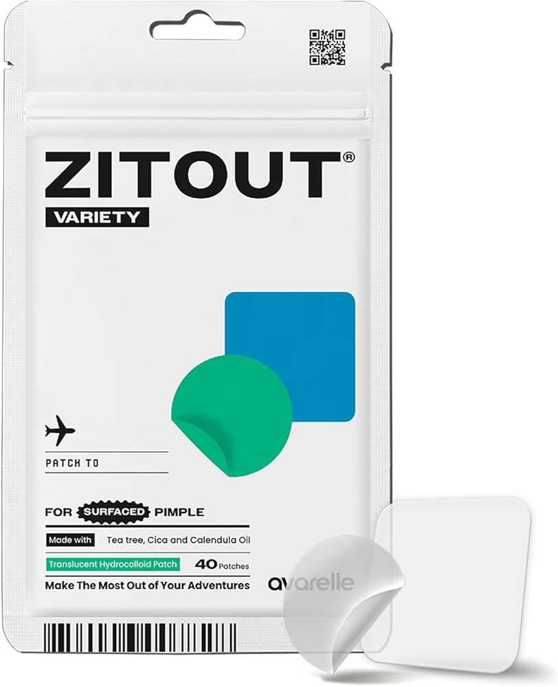 Avarelle Acne Pimple Patch (40 Count) Absorbing Hydrocolloid Spot Treatment with Tea Tree Oil, Ca... | Amazon (US)