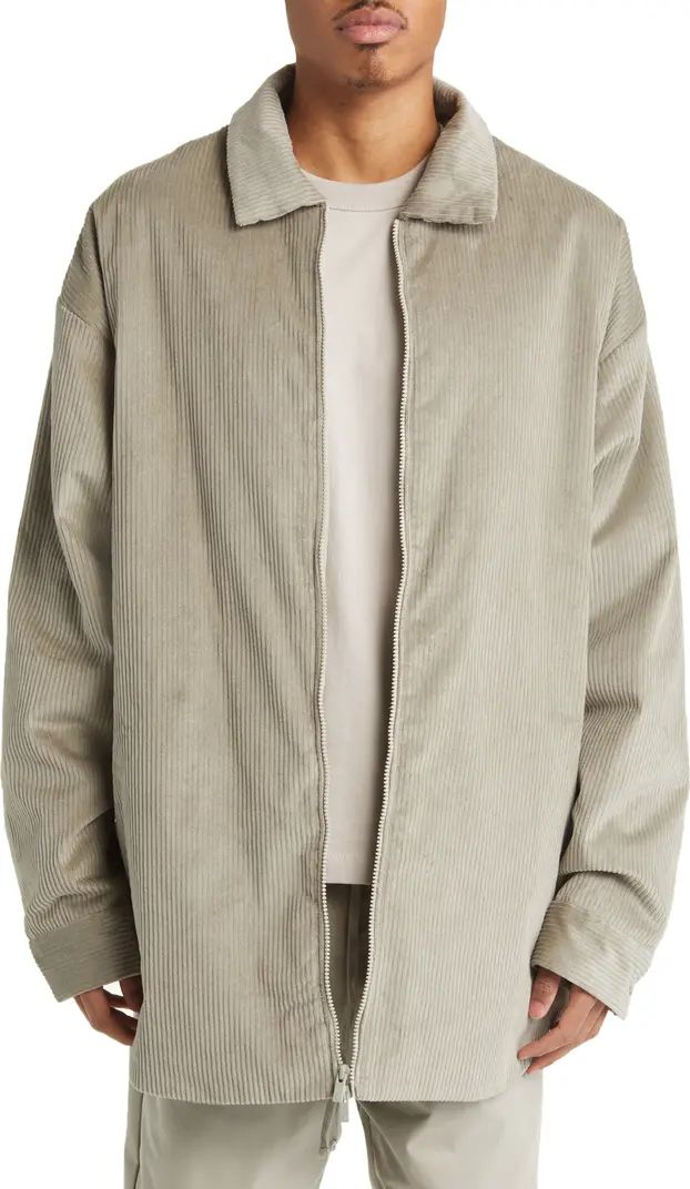 Fear of God Essentials Corduroy Shirt Jacket | Nordstrom | Nordstrom