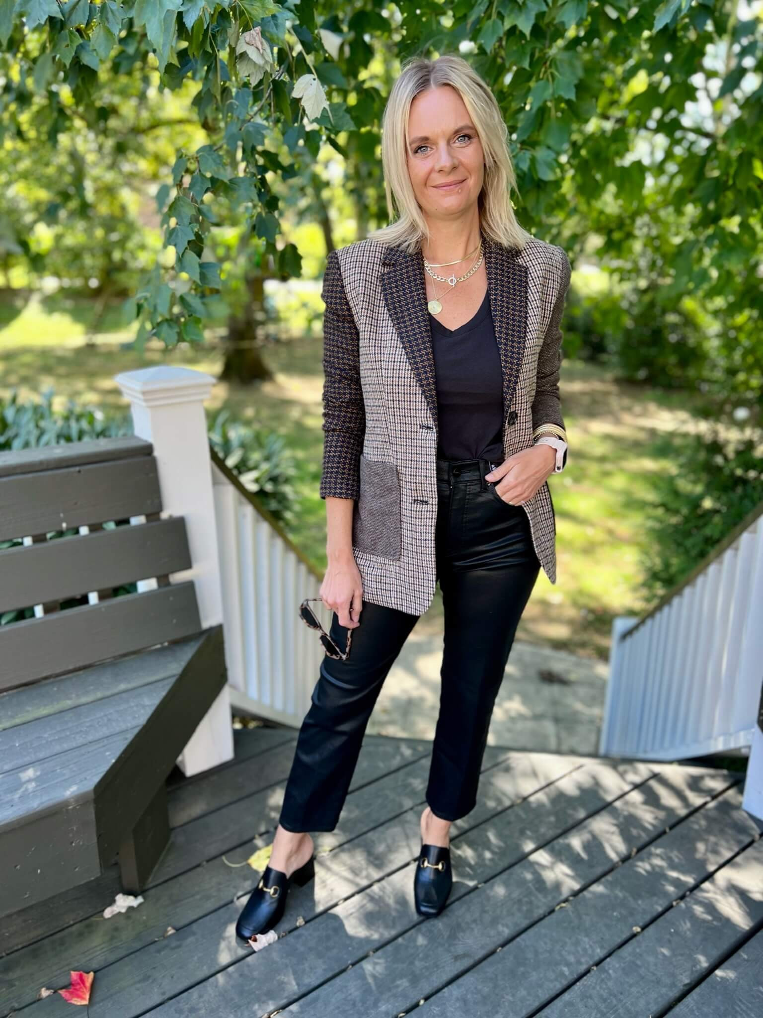 Wondering how to style your coated jeans for work?  This is a great example of how to do that!

#LTKworkwear #LTKstyletip #LTKSeasonal