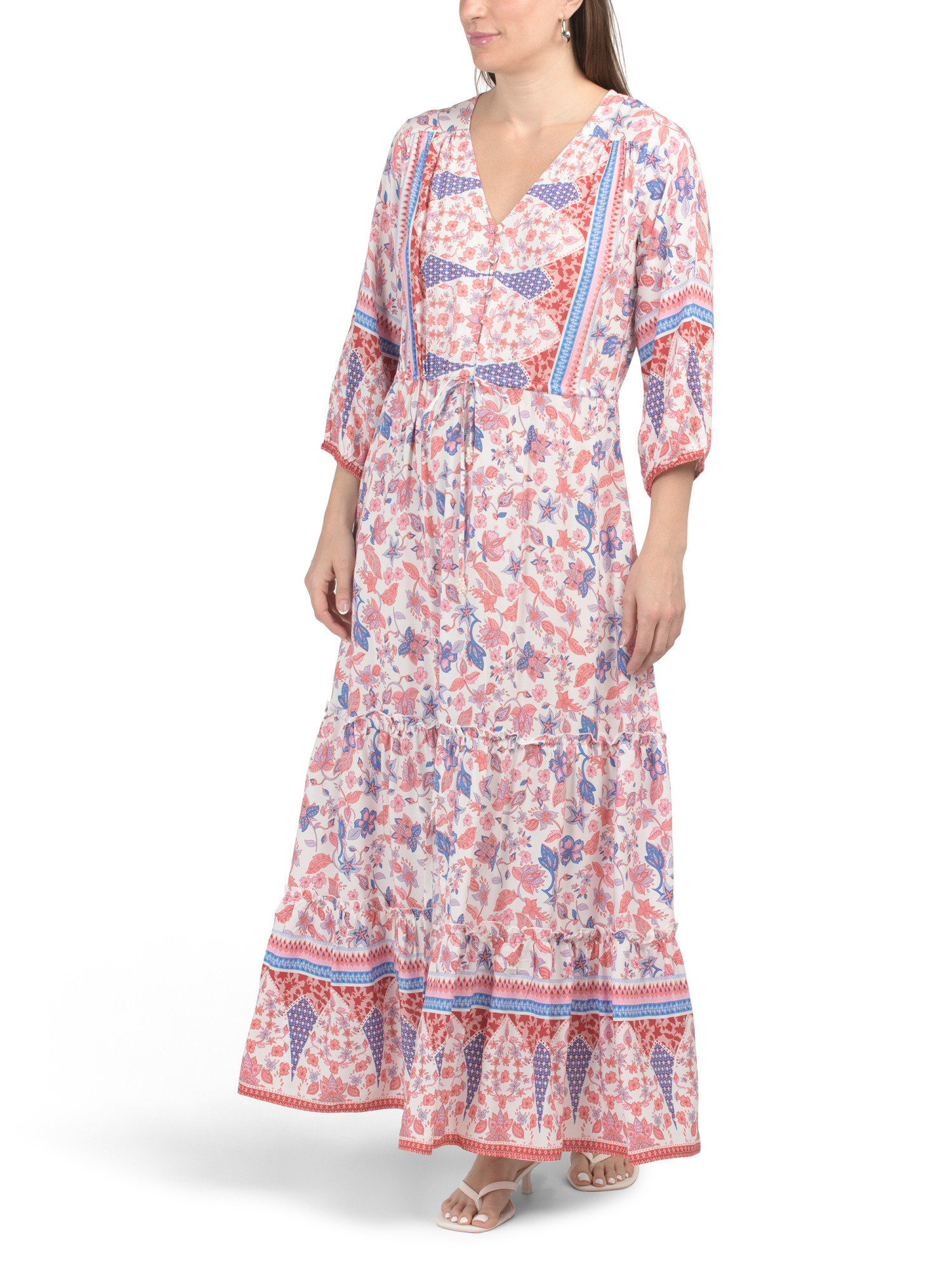 Carrie Tiered Maxi Dress | Casual Dresses  | Marshalls | Marshalls
