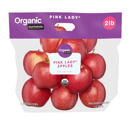 Organic Pink Lady Apples, 2 lb bag | Walmart Online Grocery