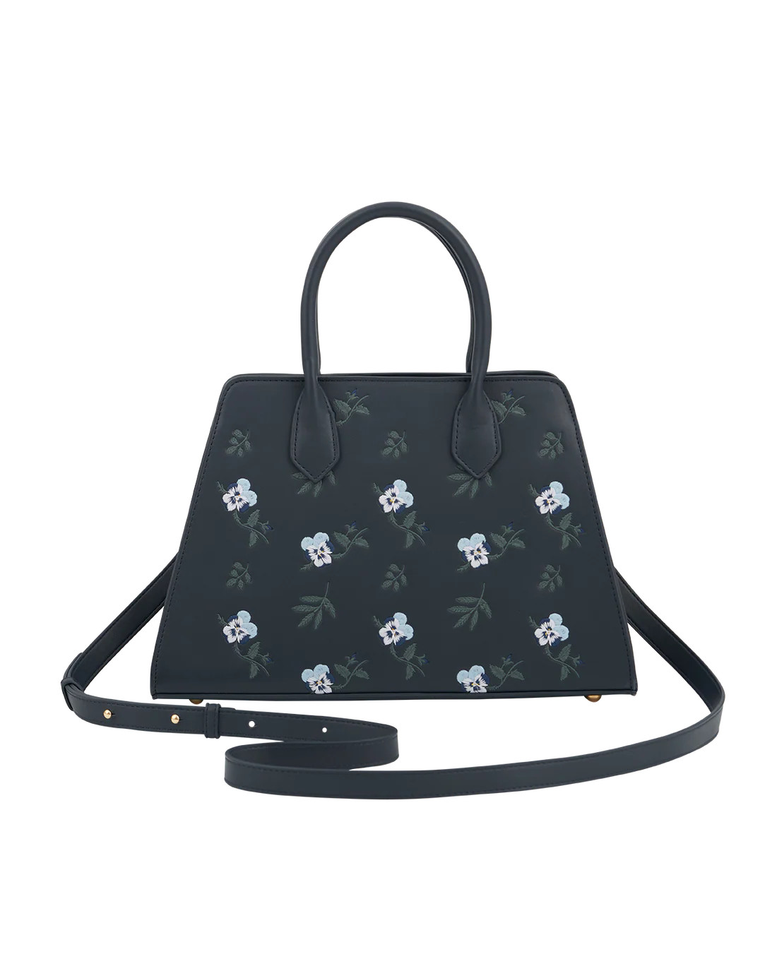 Ditsy Navy Medium Tote | Fable England