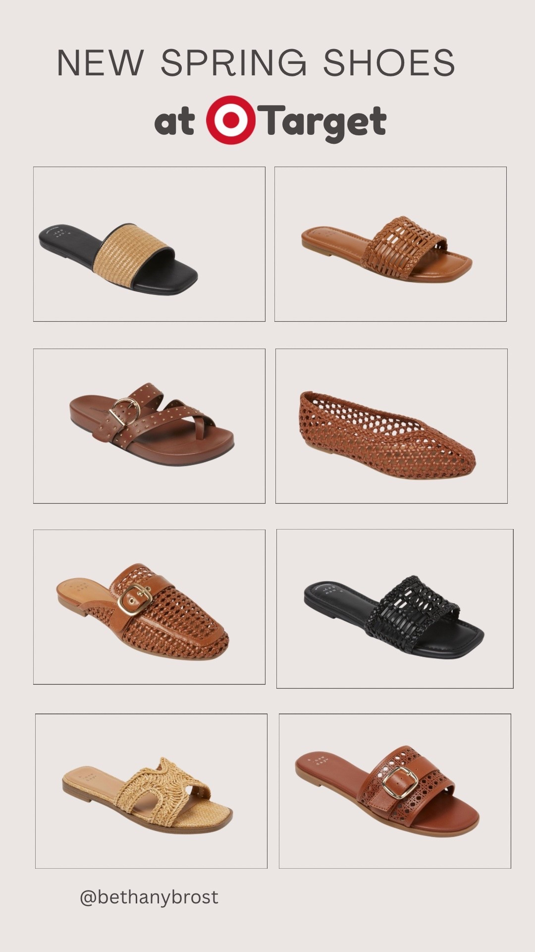 Target spring shoes are my favorite! 
Loving all the woven styles —- slides, mules and Mary Jan. Cute buckle details too. 

#LTKmomlife #LTKootd #LTKOver40