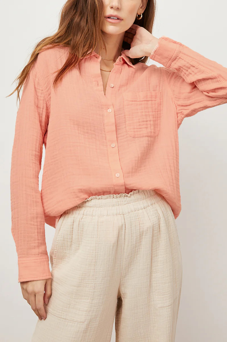 ELLIS SHIRT - FLAMINGO | Rails