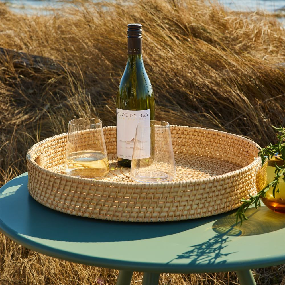 Merida Rattan Woven Serveware Charger | West Elm (US)