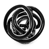 Torre & Tagus Orbit Glass Décor Ball, 4.5-inch Diameter, Black | Amazon (US)