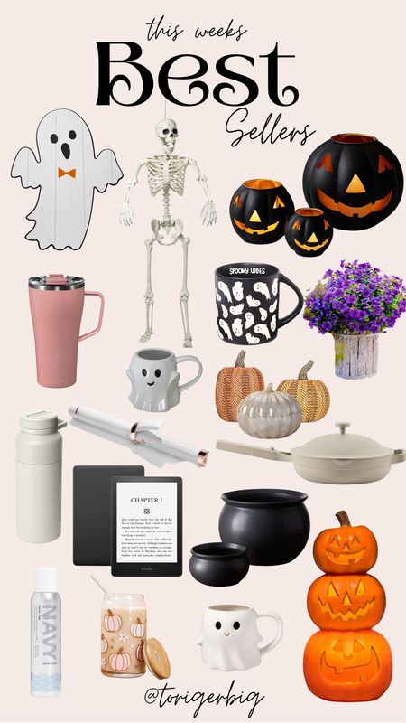 Best sellers this week. #Ghost #Pumpkin #Halloween #Fall #Brumate #Navy #Skeleton #Pumpkin.

#LTKHoliday #LTKfindsunder50 #LTKHalloween