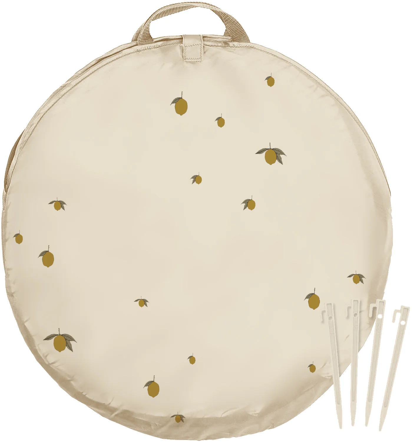 Pop Up Beach Tent - Lemon | Junie Grey