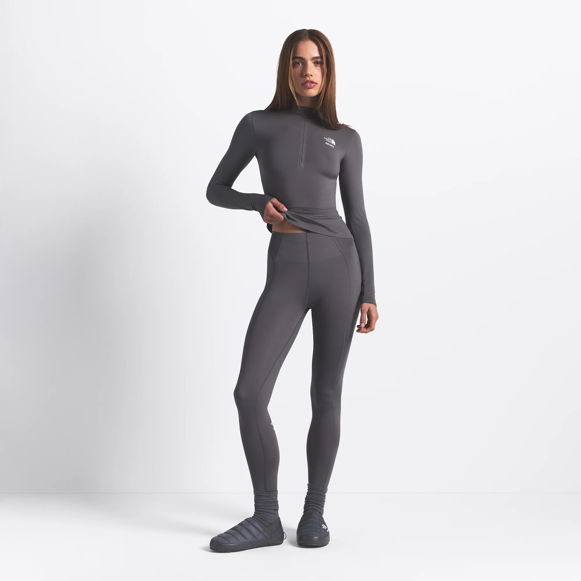 SKIMS Refina Legging | Grey | Medium | The North Face X SKIMS | SKIMS (US)