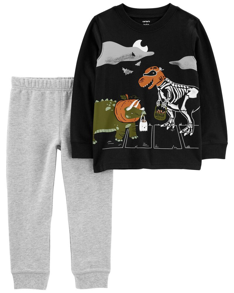 2-Piece Halloween Jersey Tee & Jogger Set | Carter's