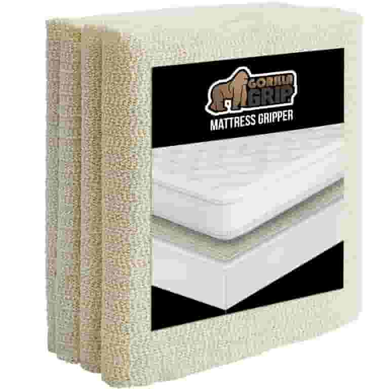GORILLA GRIP Mattress Slide Stopper and Gripper, Keep Bed Topper Pad from Sliding, Queen | Walmart (US)