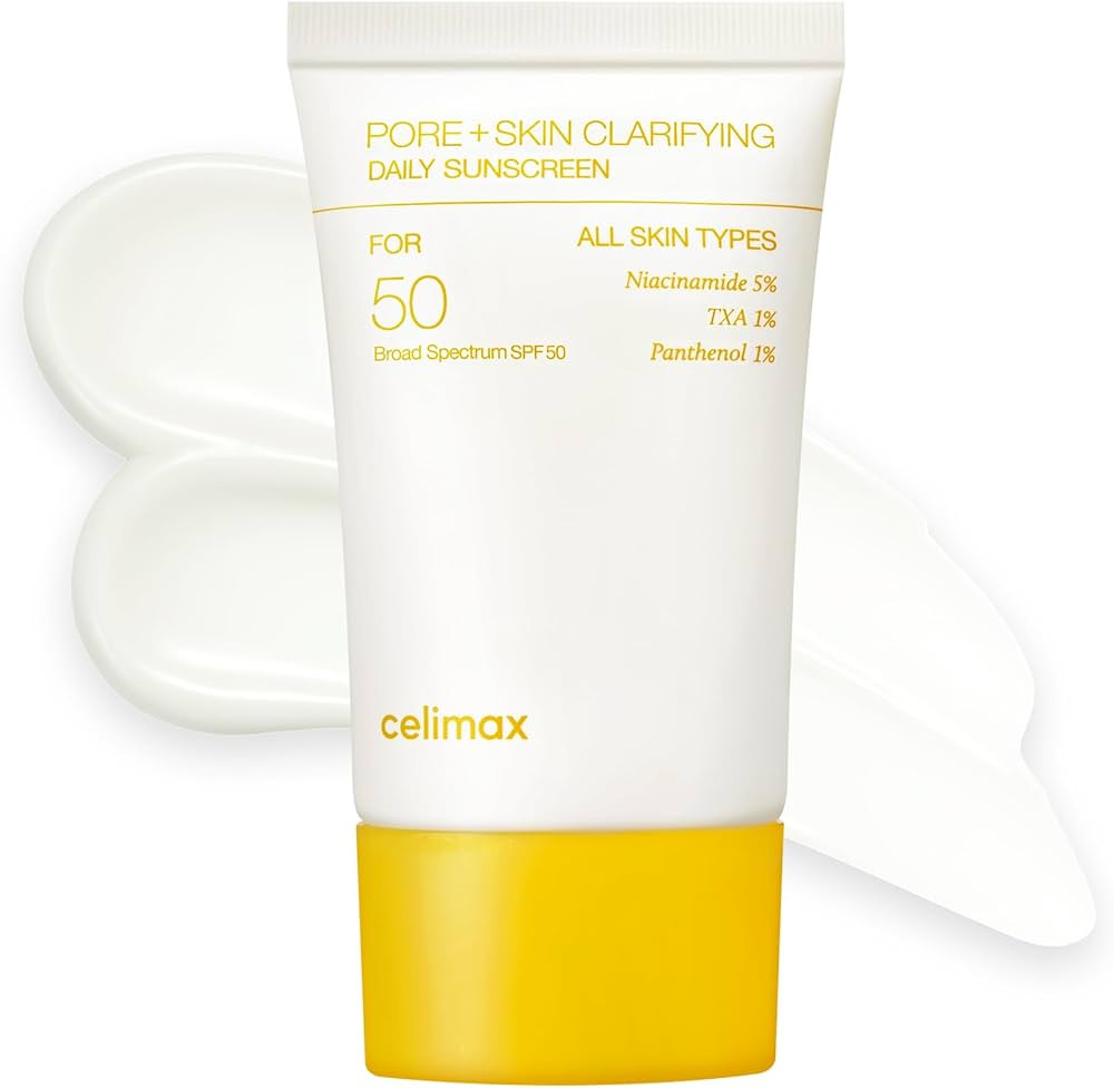 celimax Pore+Skin Clarifying Daily Sunscreen, 1.69 fl.oz | Amazon (US)