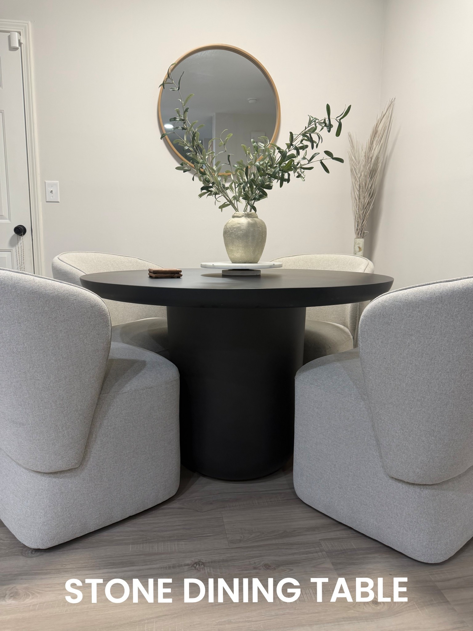 If you’re looking for a sturdy, high quality kitchen table, this is the one!! It is stone and very heavy! It’s beautiful! CB2 has really nice furniture! 

#LTKHome