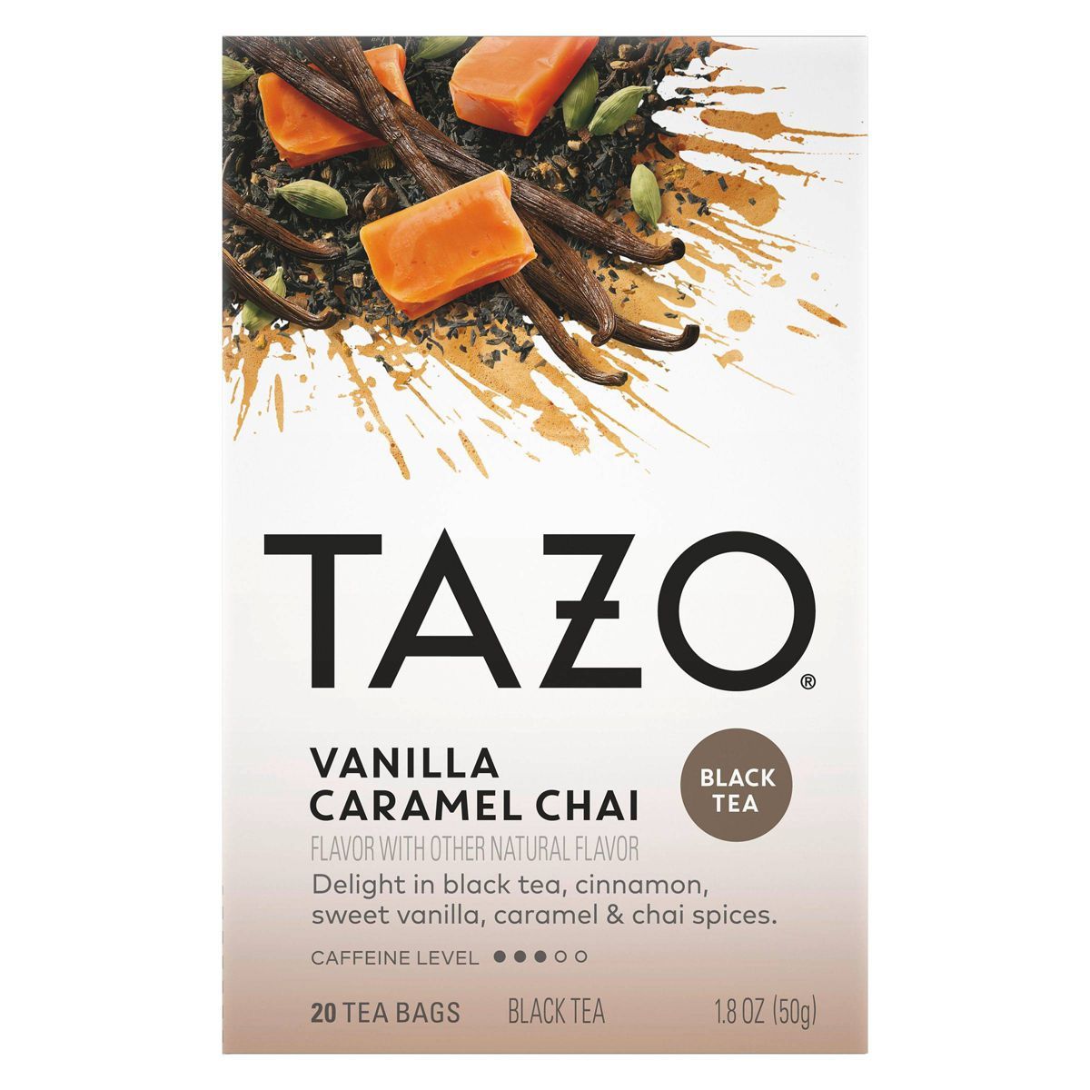 Tazo Chai Vanilla Caramel Black Tea - 20ct | Target