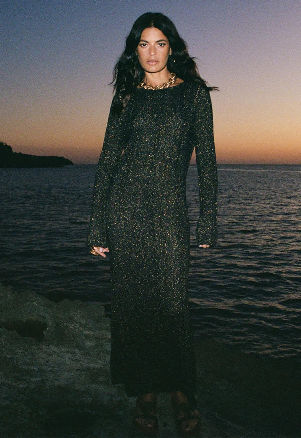 The Moss Knit Backless Maxi Dress | Spell Designs (USA) Inc