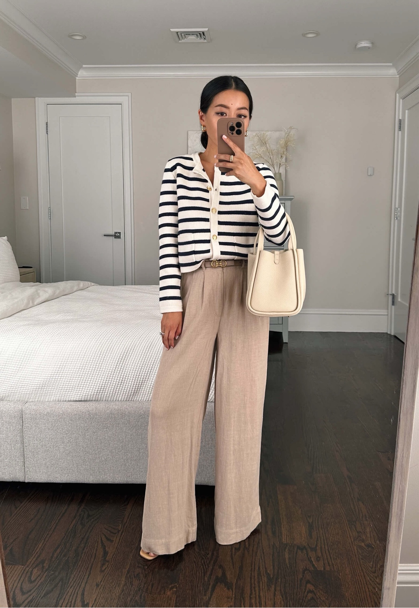 •Edited Pieces mini belt xxs (on EditedPieces.com) 

•Songmont bag

•ZSupply pants xs, looser fit with a petite friendly length when worn with a low heel. Slight elastic back waist. Super comfy and lightweight breezy fabric. Will shrink a bit in length if machine wash and dried.

• jcrew Emilie sweater lady jacket xxs - love this with jeans or dressed up with trousers or work pants for the office 

Linked a few other of my favorite petite friendly pants at different price points

#petite early fall workwear work outfits 

#LTKSeasonal #LTKworkwear #LTKstyletip