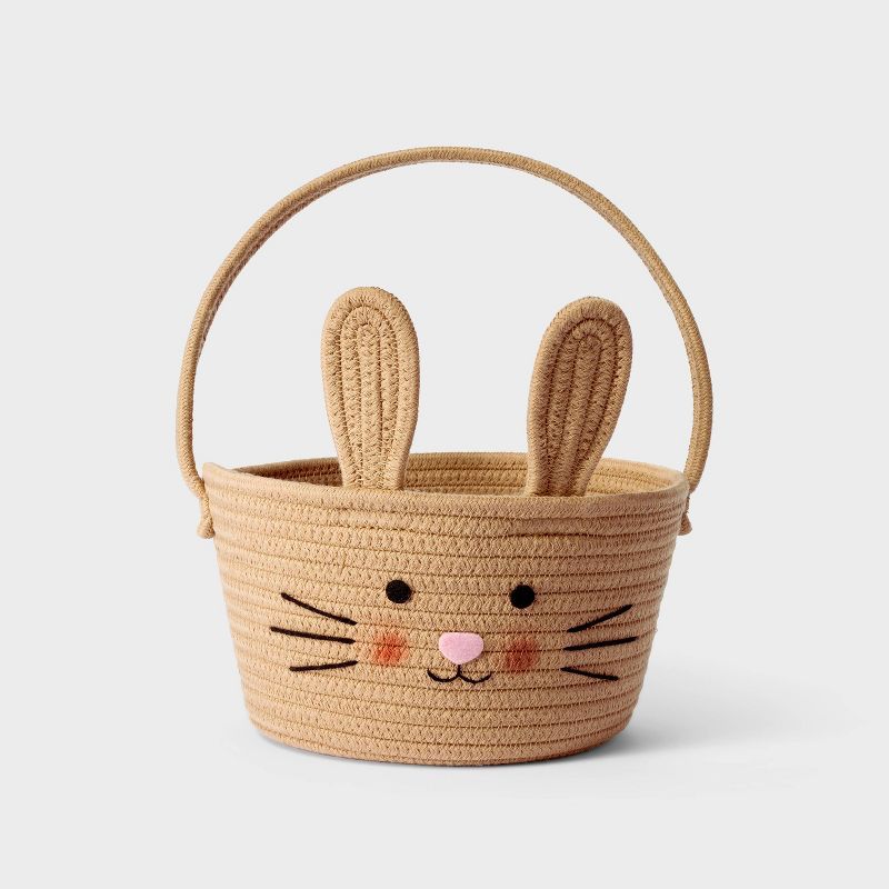 Rope Easter Basket Brown Bunny - Spritz™ | Target