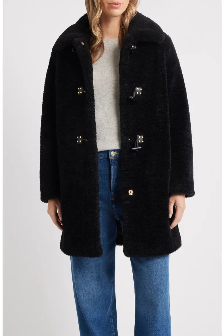 Faux Fur Toggle Coat (Women) | Nordstrom | Nordstrom