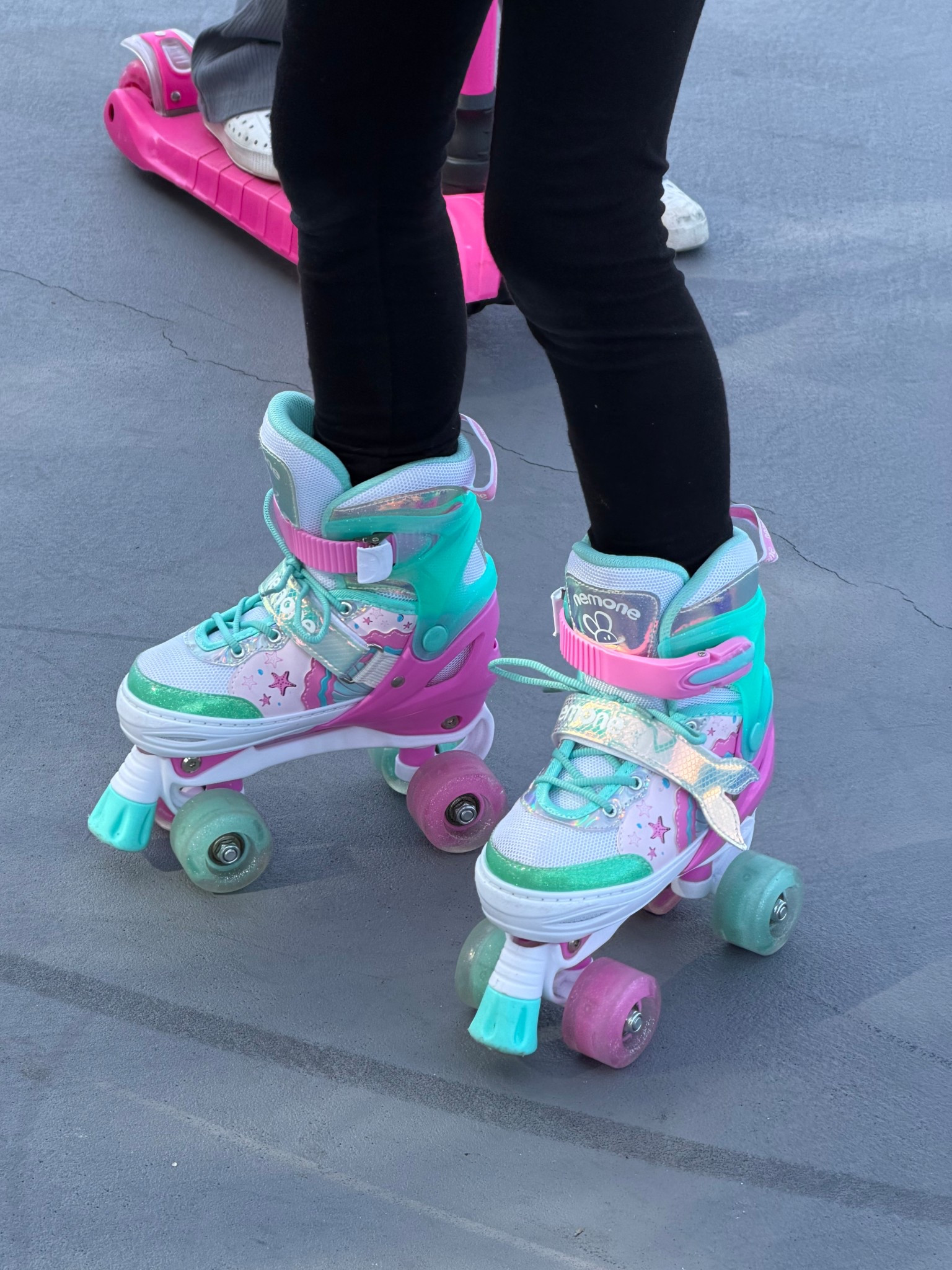 Pink mermaid skates for girls

#LTKFindsUnder50 #LTKActive #LTKKids
