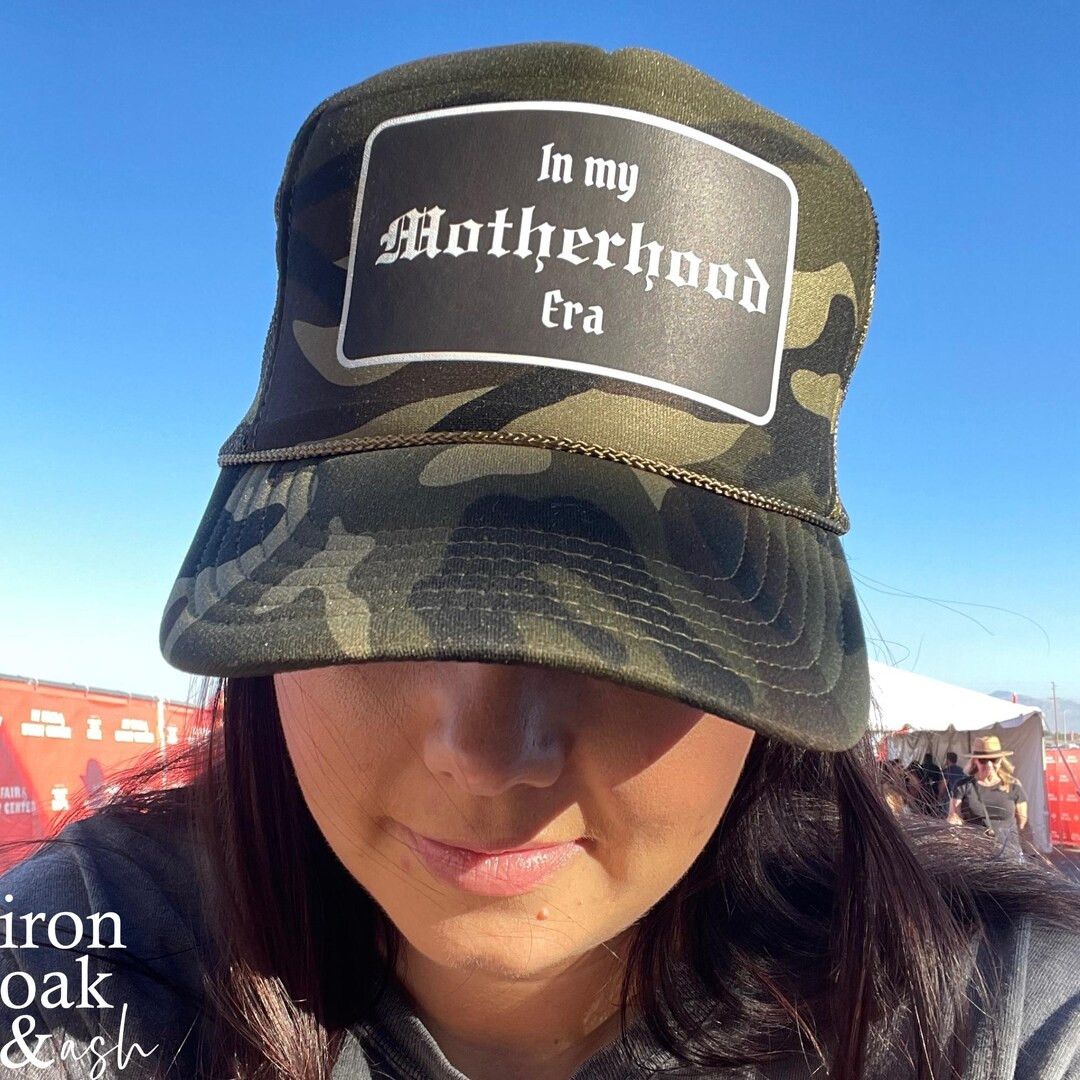 In My Motherhood Era Hat, Trucker Hat, Mom Hat, Mom Style Trucker Hat, Motherhood Era, Women's Ha... | Etsy (US)