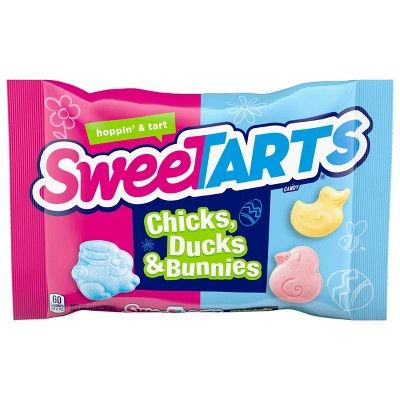 SweeTARTS Easter Chicks, Ducks & Bunnies Bag - 12oz | Target