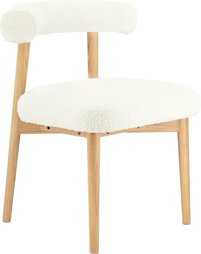 Tov Furniture Spara Cream Performance Boucle Side Chair | Amazon (US)