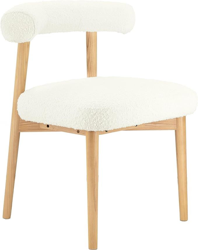 Tov Furniture Spara Cream Boucle Side Chair | Amazon (US)