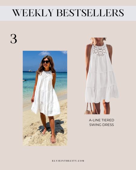 This white mini dress was my #3 bestseller last week. It’s A-line and has cutout detail on the top. Comes in a ton of color options.

White dress, resort wear, bridal shower, baby shower, summer outfit, date night, fashion over 40

#LTKFindsUnder50 #LTKStyleTip #LTKOver40