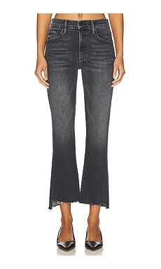 MOTHER The Insider Crop Step Fray in Up In Smoke from Revolve.com | Revolve Clothing (Global)
