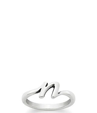 James Avery Sterling Silver Script Initial Ring - 8 | Dillard's