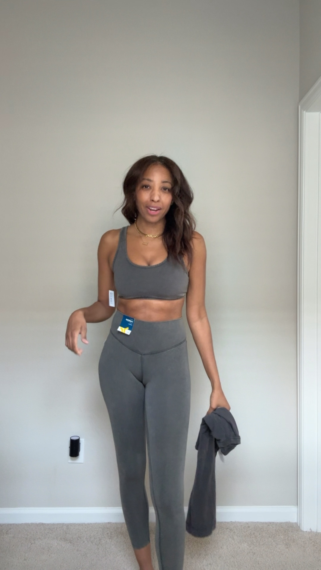 such a cool girl set. Love the matching t shirt. All 50% off rn! 

#LTKfitnessgoals #LTKootd #LTKOver40