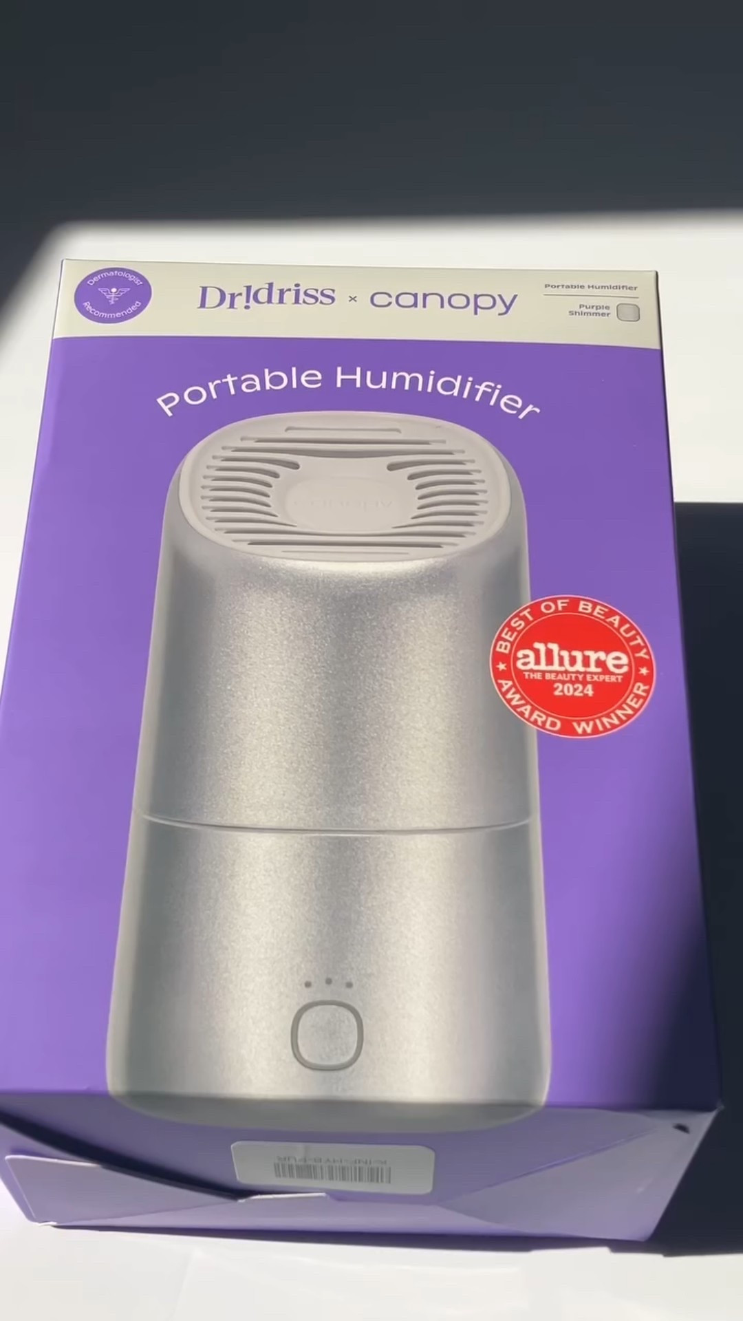 🧖🏼‍♀️ @dr.idriss x @get.canopy portable humidifier #gifted 

💜 This limited edition portable humidifier helps prevent dullness, sensitivity, and the look of fine lines and wrinkles by adding moisture to the air, on the go! 

💜 SPF OTB: coconut & ylang ylang
💜 Calm-ish: white florals & anise
💜 Bedtime sesh: bergamot & honeysuckle 

Thank you Dr. Idriss for gifting this! 

.
.
.
.
.

#dridriss #canopy #humidifier #skincare #aromatherapy

#LTKBeauty